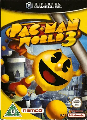 Pac-Man World 3 box cover front